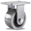 Hamilton Super Endurance™ Rigid Caster with 6" x 3" DuraGlide Wheel 1" thick Polyurethane (95A) Wheel with 3/4" Sealed Precision Ball Bearings Hamilton