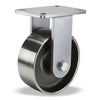 Hamilton Super Endurance™ Rigid Caster with 8" x 3" Forged Steel Wheel with 3/4" Sealed Precision Ball Bearing Hamilton