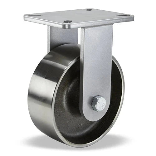 Hamilton Super Endurance™ Rigid Caster with 8" x 3" Forged Steel Wheel with 3/4" Sealed Precision Ball Bearing CasterHQ