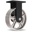 Hamilton R-SECK-13HMB 10" x 3" Metal Rigid Caster – 2080 lb | CasterHQ