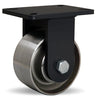 Hamilton 6"x3" High Heat Rigid Caster - 550°F 4800lbs & 750°F 2400lbs Load Capacity - Forged Steel Wheel with 3/4" Stainless Steel Shielded Precision Ball Bearings Hamilton