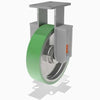R-SPCH-12DB-2 Hamilton Champion 12" Rigid Caster - Duralast Polyurethane Wheel with 3/4" Precision Bearings Hamilton