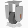 Hamilton Spring Loaded Champion Rigid Caster - 6"x3" Plastex Phenolic Wheel with 1" Straight Roller Bearing - Durable & Versatile Hamilton