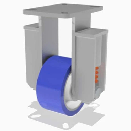 R-SPCH-63SPB-2 Hamilton 6"x3" Ergo-Glide Polyurethane Rigid Caster - Sealed Precision Ball Bearings - Industrial Champion Wheel Hamilton