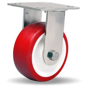 Hamilton R-STA-5NFZ 5" x 2" Poly-Tech Rigid Stainless Caster – 600 lb