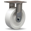 Hamilton 6x2-inch Stainless Steel Rigid Caster - 750 lbs Load Capacity with Aqualite Polyolefin (75D) Wheel & 3/4" Delrin Bearing Hamilton