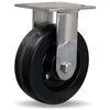 Hamilton Stainless Steel Rigid Caster 6"x2" - 800 lbs. Load Capacity - Plastex Phenolic Wheel - 3/4" Delrin Bearing - R-STA-6PZ for E-commerce Hamilton