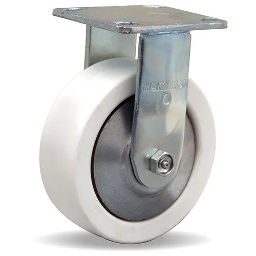 Hamilton R-TG-6AZ Thread Guard Rigid Caster - 6" x 2" Aqualite Wheel with 3/4" Delrin Bearing -  | CasterHQ