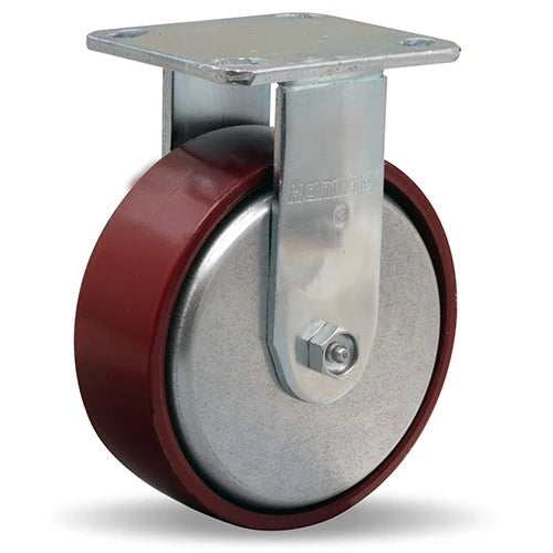 Hamilton R-TG-6MB Thread Guard Rigid Caster - Heavy-Duty 6x2 Inch Metal Wheel with Precision Bearings for Industrial Use Hamilton