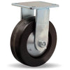 Hamilton R-TG-6P Thread Guard Rigid Caster - 6x2 Inch Plastex Phenolic Wheel with 3/4" Straight Roller Bearing for Industrial Use Hamilton