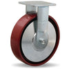 Hamilton R-TG-8MB Thread Guard Rigid Caster - 8" x 2" Metal Wheel with 1/2" Ball Bearing Hamilton
