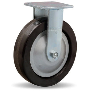 Hamilton R-TG-8P 8" x 2" Plastex Phenolic Rigid Caster – 1250 lb