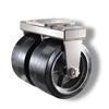 Hamilton Ultra Maxi-Duty Dual-Wheel Rigid Caster with 12" x 5" Nylast Wheel with 2" Precision Ball Bearing Hamilton
