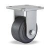 Hamilton Workhorse Rigid Caster with 4" x 2" Nylast High Performance Cast Nylon Wheel with 1/2" Sealed Precision Ball Bearings Hamilton
