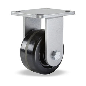 Hamilton R-WH-4P 4" x 2" Plastex Phenolic Rigid Caster – 800 lb
