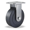 Hamilton Workhorse Rigid Caster with 6" x 2" Nylast High Performance Cast Nylon Wheel with 1/2" Sealed Precision Ball Bearings Hamilton