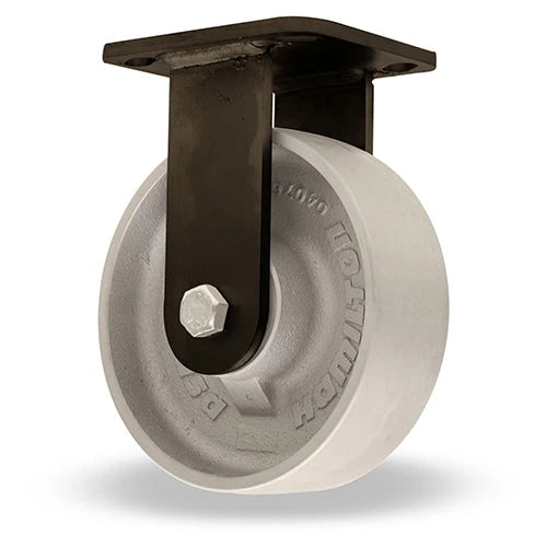 Hamilton WHK Inferno Series R-WHK-6HMB – 6" x 2" High Heat Rigid Caster with Stainless Steel Bearings Rated to 750° F Hamilton