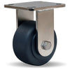 Hamilton R-WHS-4NYSB Stainless Steel Rigid Caster | 4x2" Nylast Wheel & Precision Bearings - Durable Industrial Design Hamilton