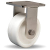 R-WHS-5AZ Hamilton Stainless Steel Rigid Caster - 5" Aqualite Polyolefin Wheel - Heavy-Duty 3/4" Delrin Bearing Hamilton