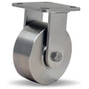 Hamilton R-WHS-5SZ Stainless Steel Workhorse Rigid Caster - 5x2" Wheel with 3/4" Delrin Bearing for Industrial Use Hamilton