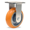 Hamilton R-WHS-62EMB - 6"x2" Stainless Steel Rigid Caster with Ergo-Tech Wheel & Precision Bearings Hamilton