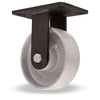 Hamilton R-WHS-6HMB Stainless Steel Workhorse Rigid Caster - 6"x2" High-Temp Metal Wheel up to 750° F with Precision Ball Bearings Hamilton