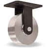 Hamilton R-WHS-6HSB Stainless Steel Rigid Caster - 6" x 2" Wheel with High Heat Bearings (Rated up to 750°F) - Premium High-Temperature Solution Hamilton