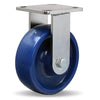 R-WHS-6UYZ Hamilton Stainless Steel Rigid Caster - 6" x 2" Unilast Solid Polyurethane Wheel with 3/4" Delrin Bearing - Top Quality Mobility Solution Hamilton
