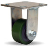 Hamilton Whirlaway 475 lbs Load Capacity Rigid Caster - 3.25" x 1.5" Duralast Polyurethane Wheel (95A) on Cast Iron, 3/4" Straight Roller Bearing Hamilton