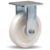 Hamilton Whirlaway 6-Inch Rigid Caster - 600 lbs Load Capacity, 1.5" Wide Aqualite Polyolefin Wheel, 3/4" Delrin Bearing - R-WW-6AZ Hamilton