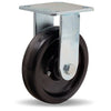 Hamilton Whirlaway 800 lbs Capacity Rigid Caster - 6 Inch Plastex Phenolic Wheel, 1.5" Width, 3/4" Straight Roller Bearing Hamilton