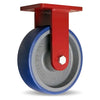 Hamilton Spinfinity ZFFM Series 10" x 3" Rigid Caster - Ergo-Glide XT Wheel (80A) with 3/4" Sealed Precision Ball Bearings - Maintenance-Free Industrial Equipment Hamilton