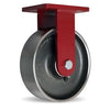 Hamilton Spinfinity ZFFM Series Rigid Caster - 10" x 3" Forged Steel Wheel with 3/4" Sealed Precision Ball Bearings - Maintenance-Free Hamilton