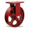 Hamilton Spinfinity R-ZFFM-13MB Rigid Caster - 10" x 3" Cast Iron Metal Wheel - 3/4" Sealed Precision Ball Bearings - Maintenance-Free Hamilton