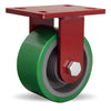 R-ZFFM-63DB Hamilton Spinfinity Rigid Caster - 6x3 Duralast (95A) Wheel with Sealed Precision Bearings - Maintenance-Free