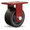 Hamilton Spinfinity R-ZFFM-63DB70 Rigid Caster - 6x3" Duralast XC Wheel with Sealed Precision Bearings Hamilton