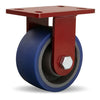 R-ZFFM-63SPB Hamilton Spinfinity Rigid Caster - 6x3" Ergo-Glide Wheel (80A) - Maintenance-Free with Sealed Precision Bearings Hamilton