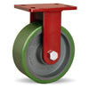 Hamilton Spinfinity R-ZFFM-83DB Rigid Caster - 8" x 3" Duralast (95A) Wheel with 3/4" Sealed Precision Bearings - Maintenance-Free Hamilton