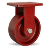 Hamilton Spinfinity R-ZFFM-83MB - 8x3" Cast Iron Rigid Caster | ZFFM Series with Sealed Precision Ball Bearings Hamilton
