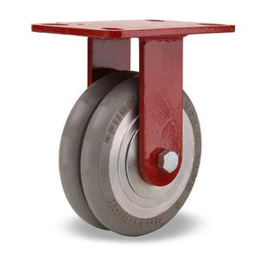 Hamilton R-ZFHS-6SWC95 6" x 2" UltraGlide Rigid Caster – 3/4" Ball Bearing