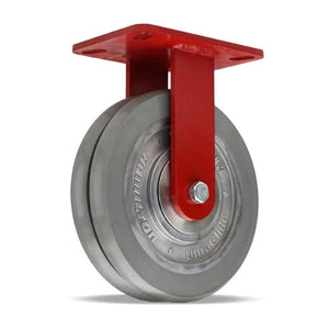 Hamilton R-ZFHS-8SWC95 8"x2" UltraGlide Twin Wheel Rigid Caster – 2400 lb