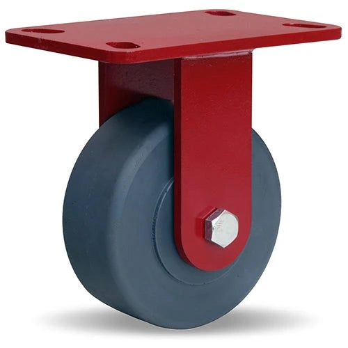 Hamilton ZFWH Series Rigid Caster with 5" x 2" Nylast High Performance Cast Nylon Wheel with 1/2" Sealed Precision Ball Bearings Hamilton