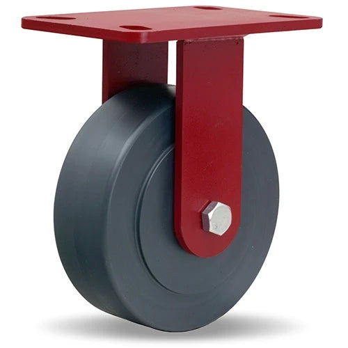 Hamilton Spinfinity Maintenance-Free Kingpinless ZFWH Series Rigid Caster with 6" x 2" Nylast High Performance Cast Nylon Wheel with 1/2" Sealed Precision Ball Bearings Hamilton