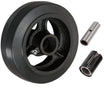 5" x 2" Rubber on Cast Iron Industrial Replacement Wheel – 450 lb | CasterHQ