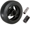 6" x 2" Rubber on Cast Iron Industrial Replacement Wheel – 500 lb | CasterHQ