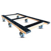 RoverMax CentiRoller Dolly | 50"x24"  Deck | 3.5" Diameter 6-Wheel H-Frame Dolly with 1200 lbs Capacity for Professional Movers CasterHQ