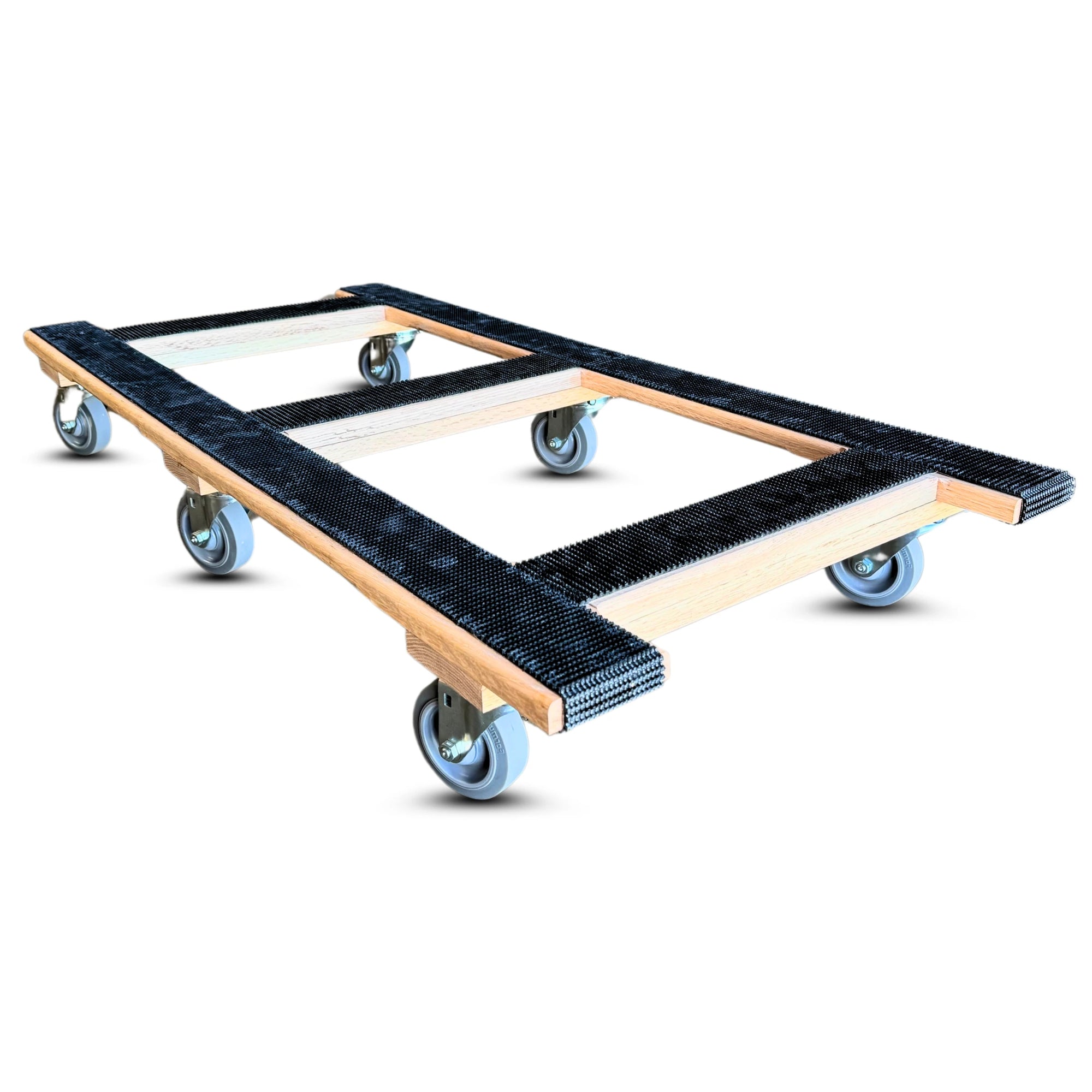 Rovermax off-road specialty dolly with 6-wheel configuration