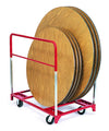 Raymond Round Folding Table Movers - 1600lb Capacity - Various Widths & Caster Options