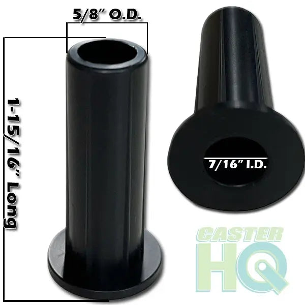 5/8" O.D. Round Socket x 7/16" I.D. x 1-15/16" Long -  | CasterHQ