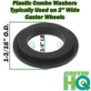Plastic Combo  Washers | 3/4" I.D. x 1-3/16" O.D. - PACK OF 10 150-LOGO